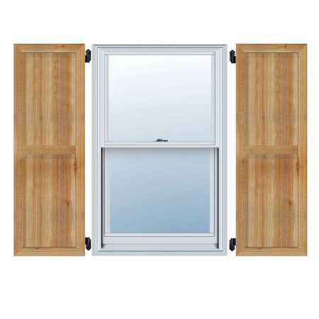 Framed Board-n-Batten Shutters, Rough Sawn Western Red Cedar, 10 3/4W X 44H